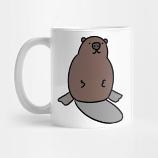 Funny beaver Mug